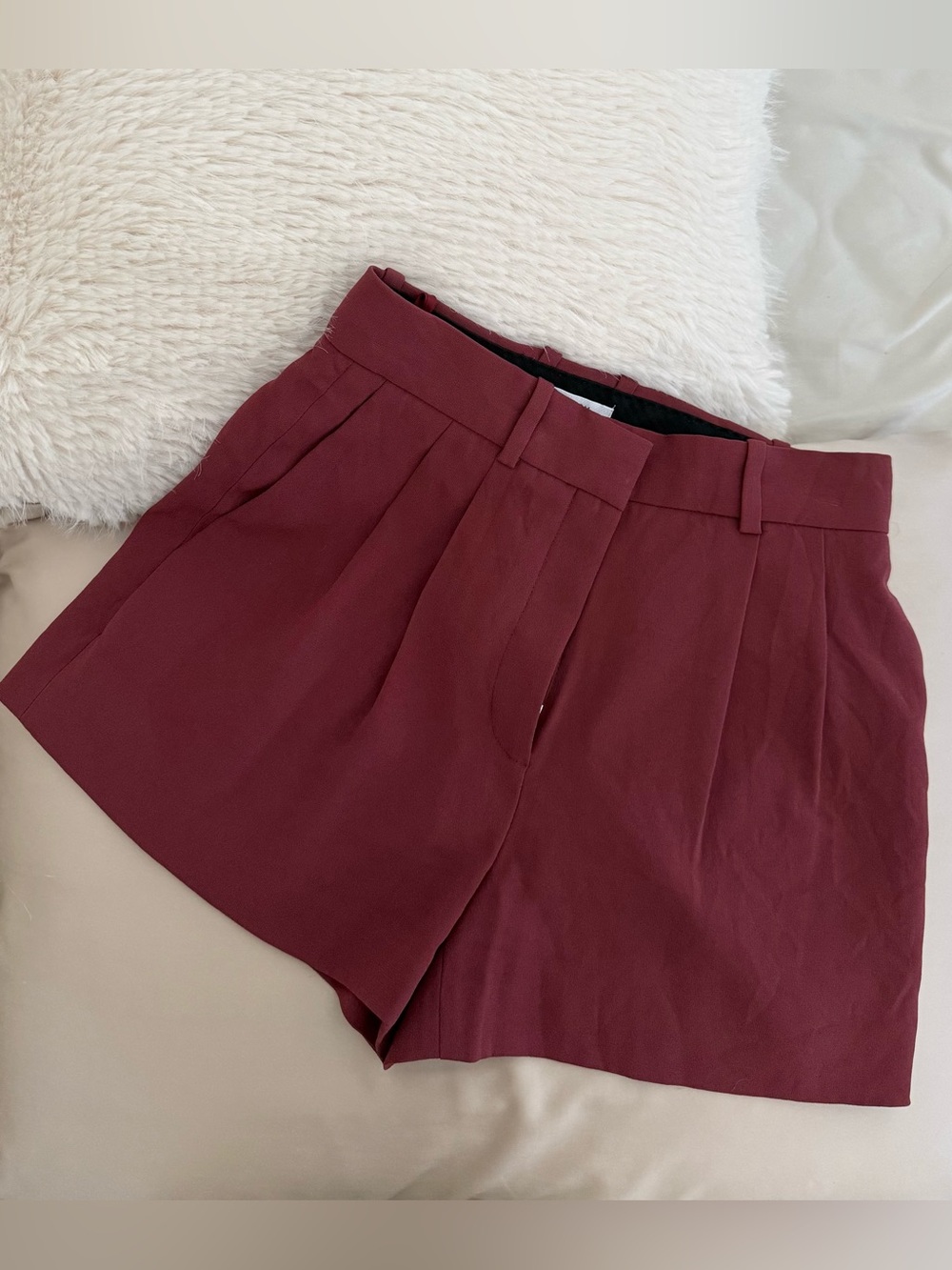 BABATON atelier pleated shorts